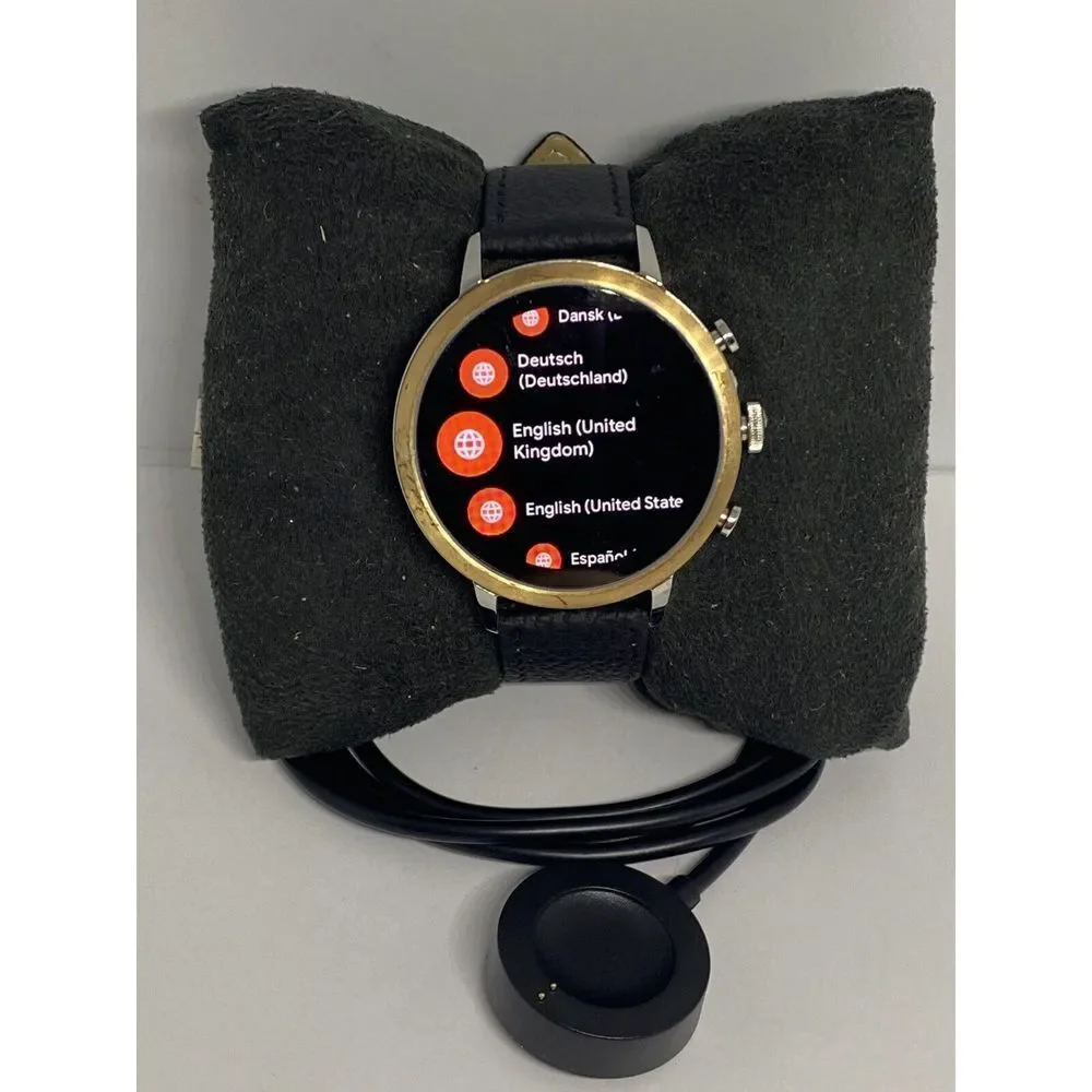 Fossil Gen 4 Authentic Digital Dial Smart Watch Custom Band FTW6021 AB623